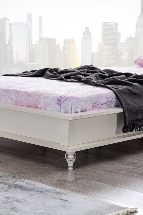 Hanah Home Somier Individual Ezgi Crema Claro Hanah Home Somier Individual Ezgi Crema Claro